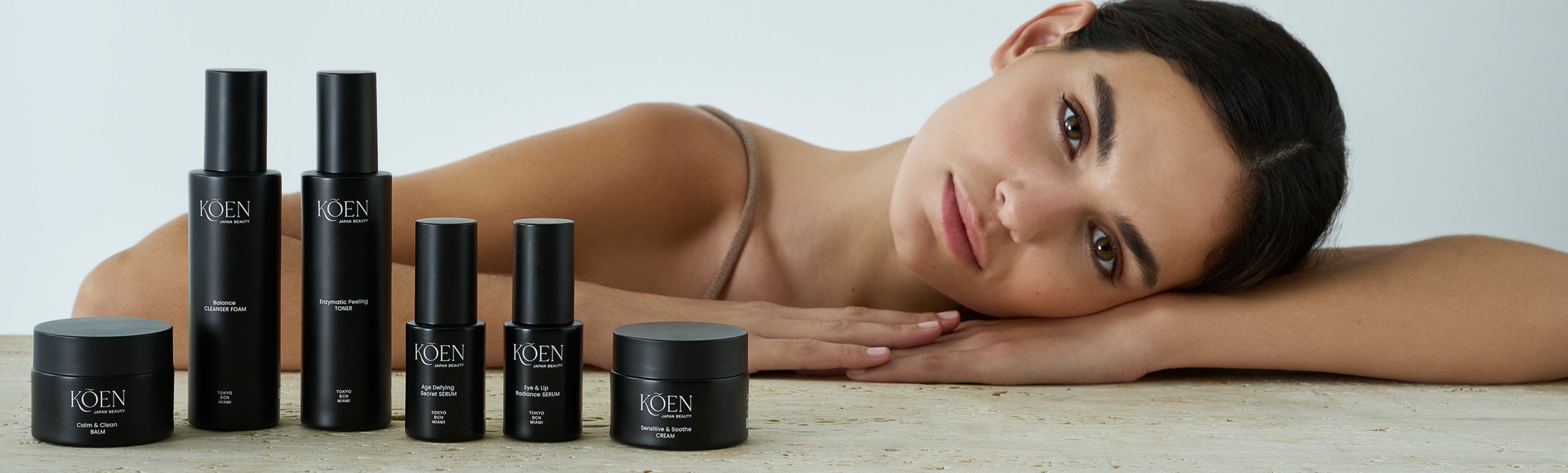 Pasos rutina completa - KOEN JAPAN BEAUTY