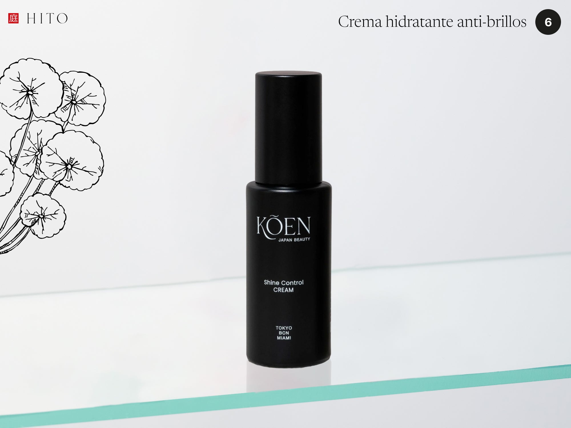 HITO | Crema ligera pieles grasas/mixtas - KOEN JAPAN BEAUTY