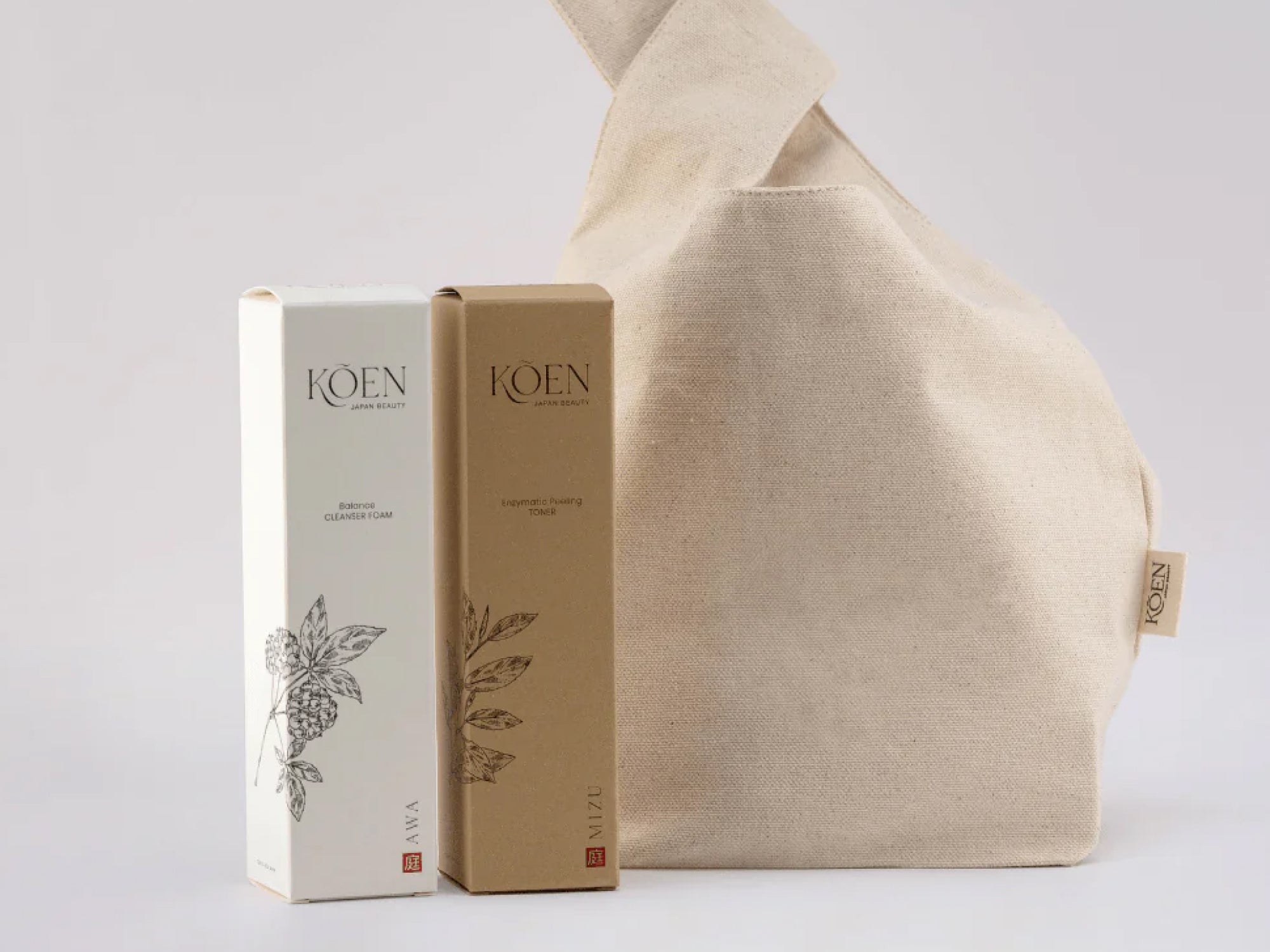 BOLSO JAPONÉS ORGÁNICO - KOEN JAPAN BEAUTY