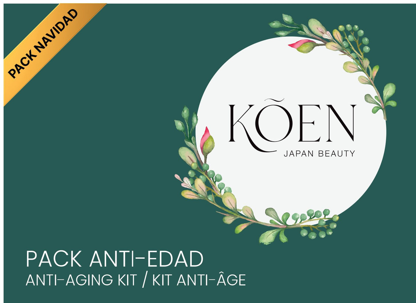 Pack Anti - edad - KOEN JAPAN BEAUTY