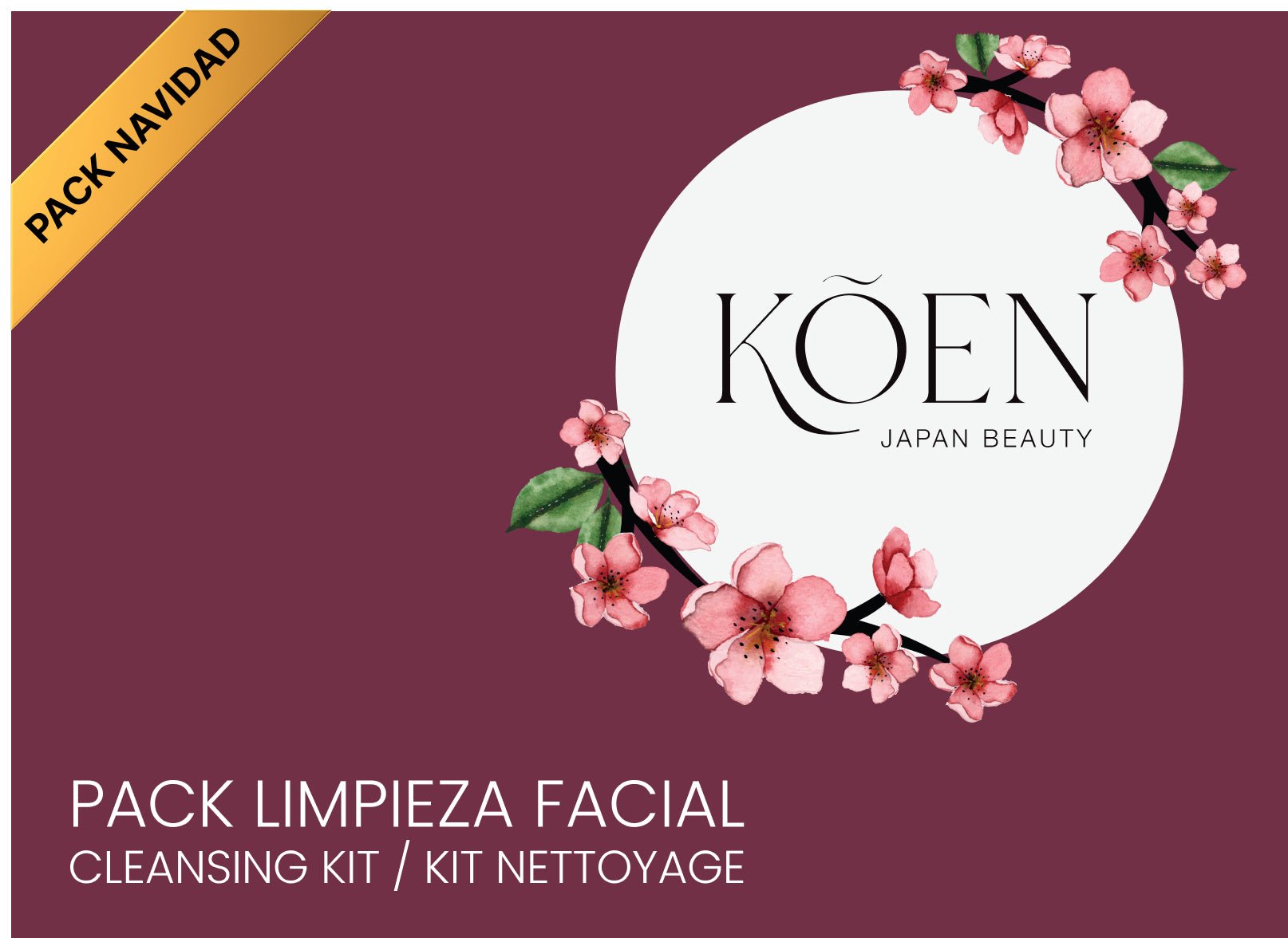 Pack Limpieza Facial - KOEN JAPAN BEAUTY